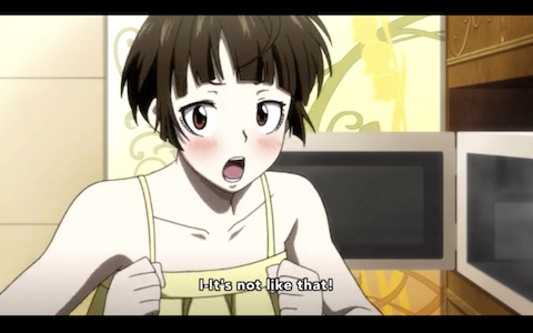 "I-it's not like that!"