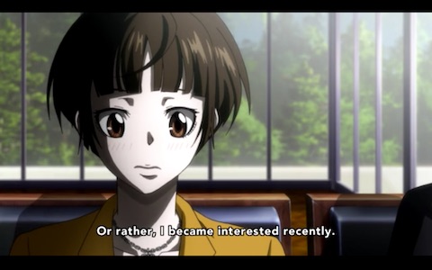 "Or rather, I became interested recently..."