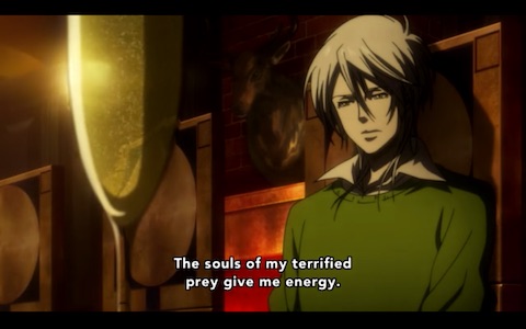 (He's frowning downward as Tunnel Boss speaks.)