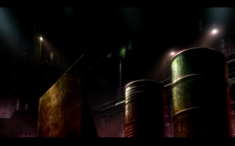 (That is, low lighting on rusty metal in all colors of the rainbow.)