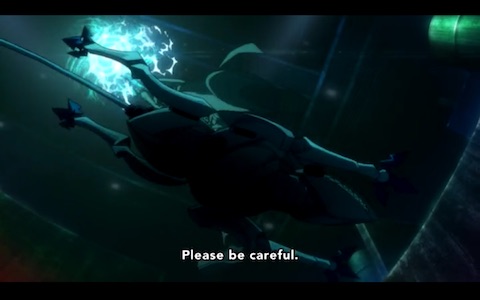 "Please be careful."