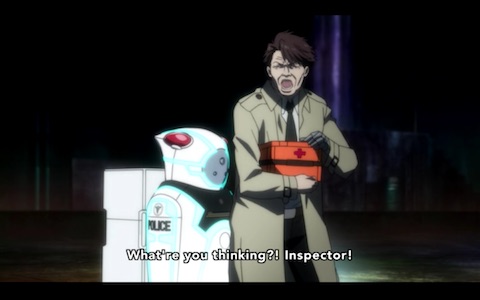 Masaoka: "What are you thinking?! Inspector!"