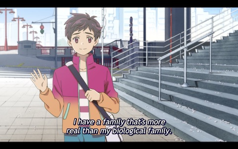 "I have a family that's more real than my biological family."