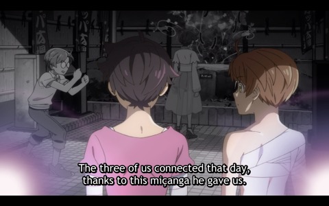 Kazuki: "The three of us connected that day, thanks to this miçanga he gave us."