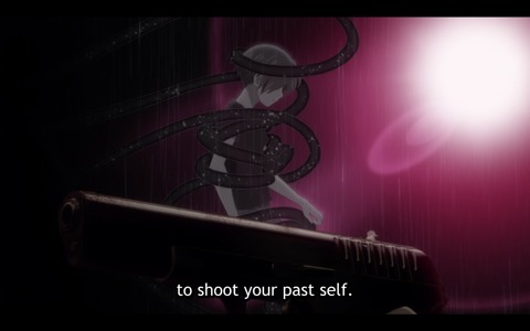 Dark Chikai: "Just use that gun...to shoot your past self."