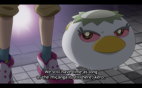 Keppi: "We still have time as long as the miçanga is still here, kero."